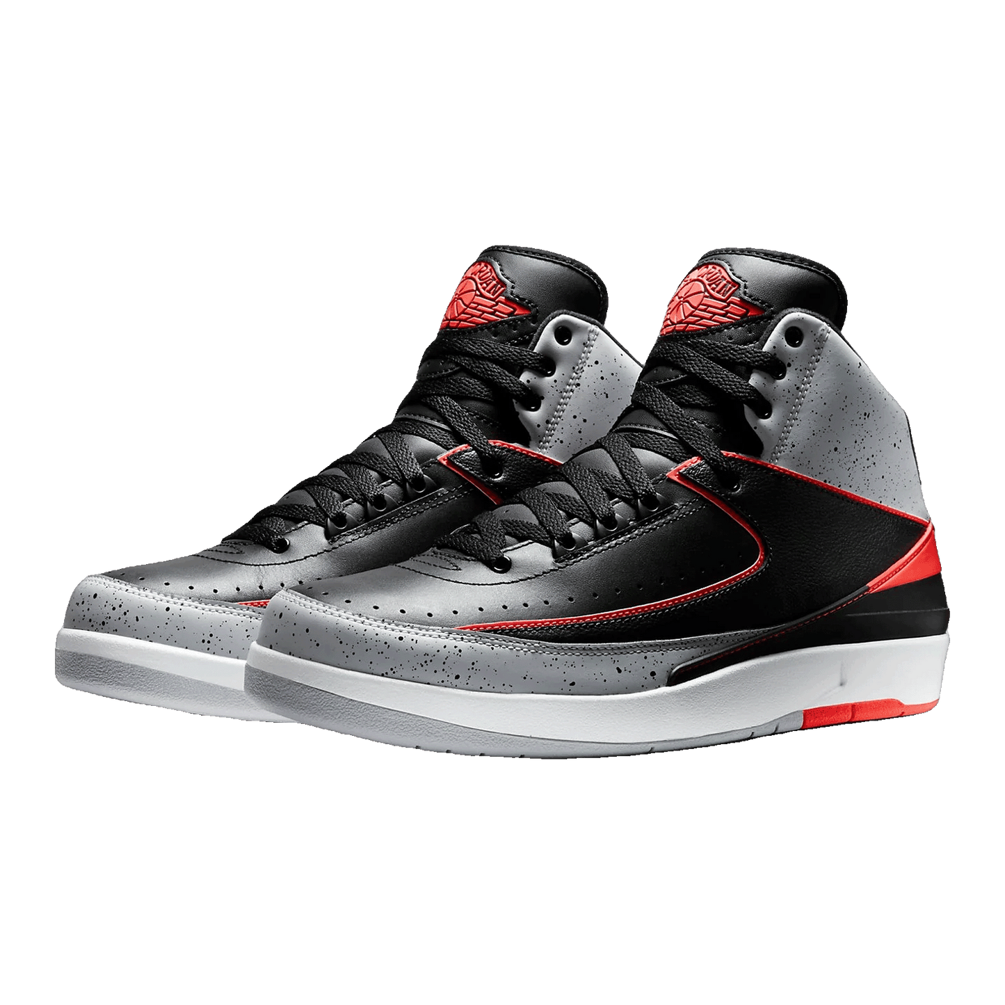 Nike Air Jordan 2 Retro Infrared Cement Side 385475-023