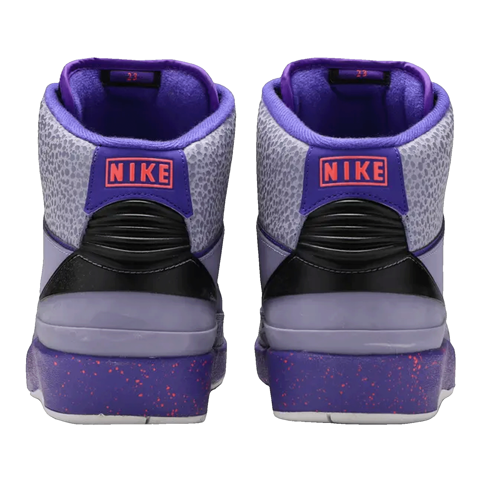 Nike Air Jordan 2 Retro Iron Purple Back