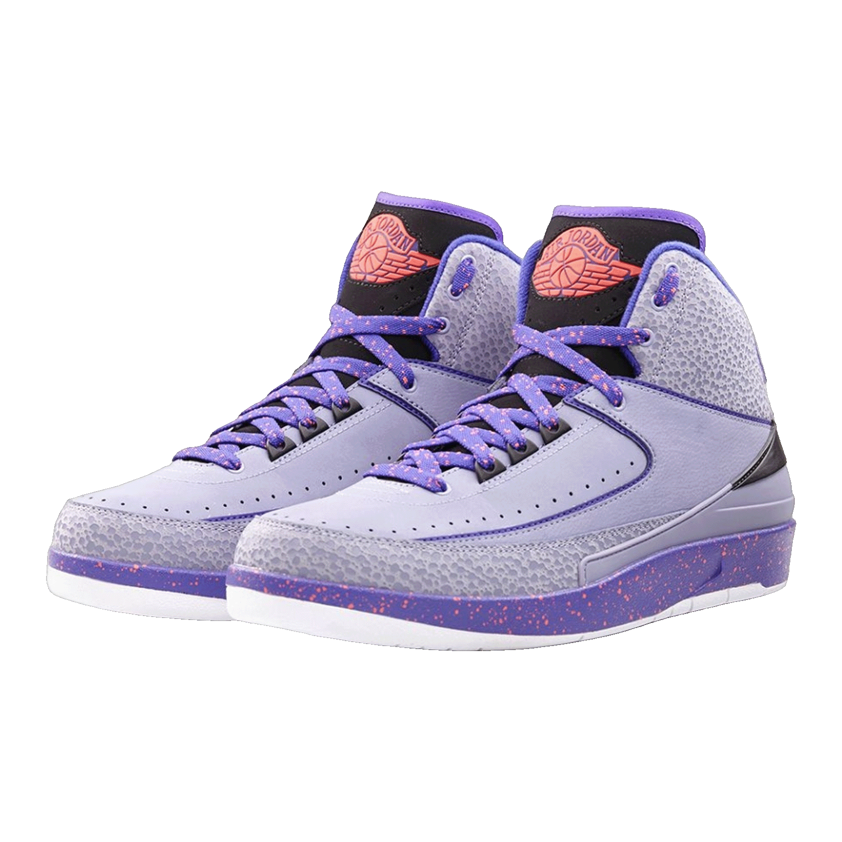Nike Air Jordan 2 Retro Iron Purple Side 385475-553
