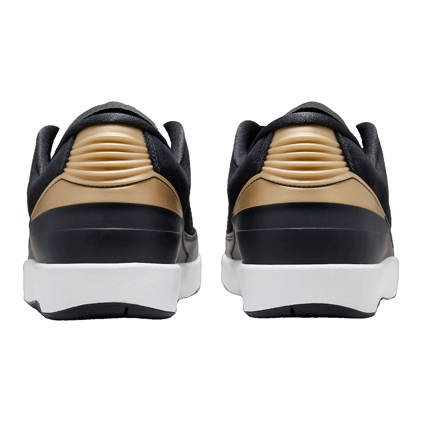 Nike Air Jordan 2 Retro Low Black Metallic Gold (W) Back DX4401-001