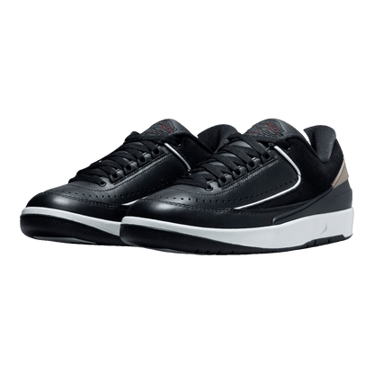 Nike Air Jordan 2 Retro Low Black Metallic Gold (W) Side DX4401-001