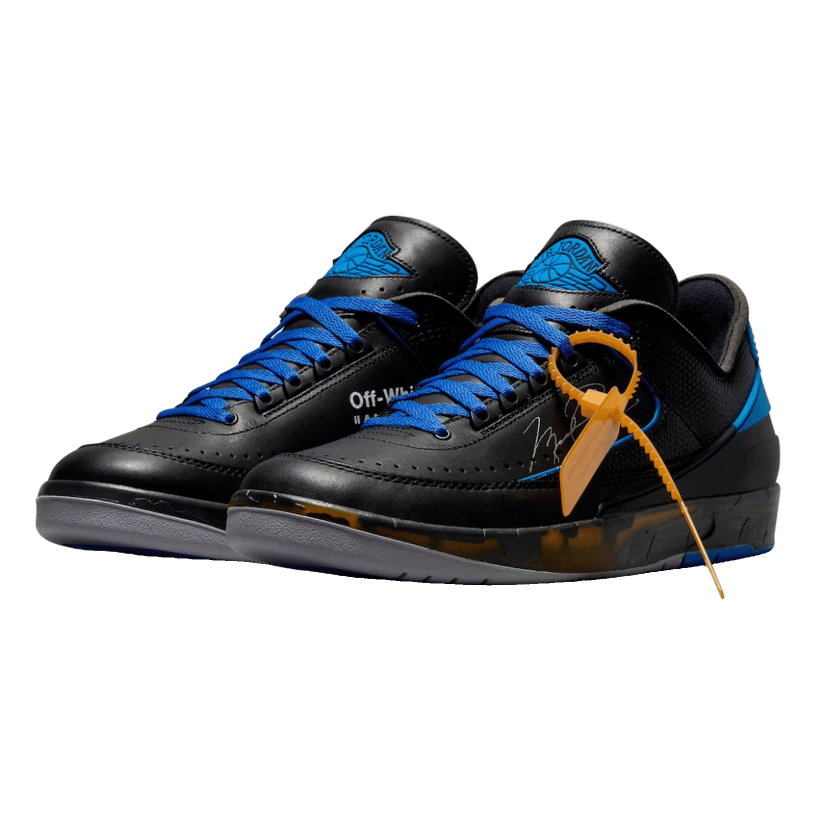 Nike Air Jordan Retro Low SP Off-White Black Blue – Forty Four