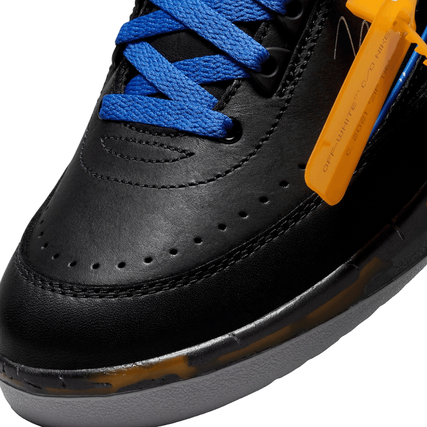 Nike Air Jordan 2 Retro Low SP Off-White Black Blue Toe