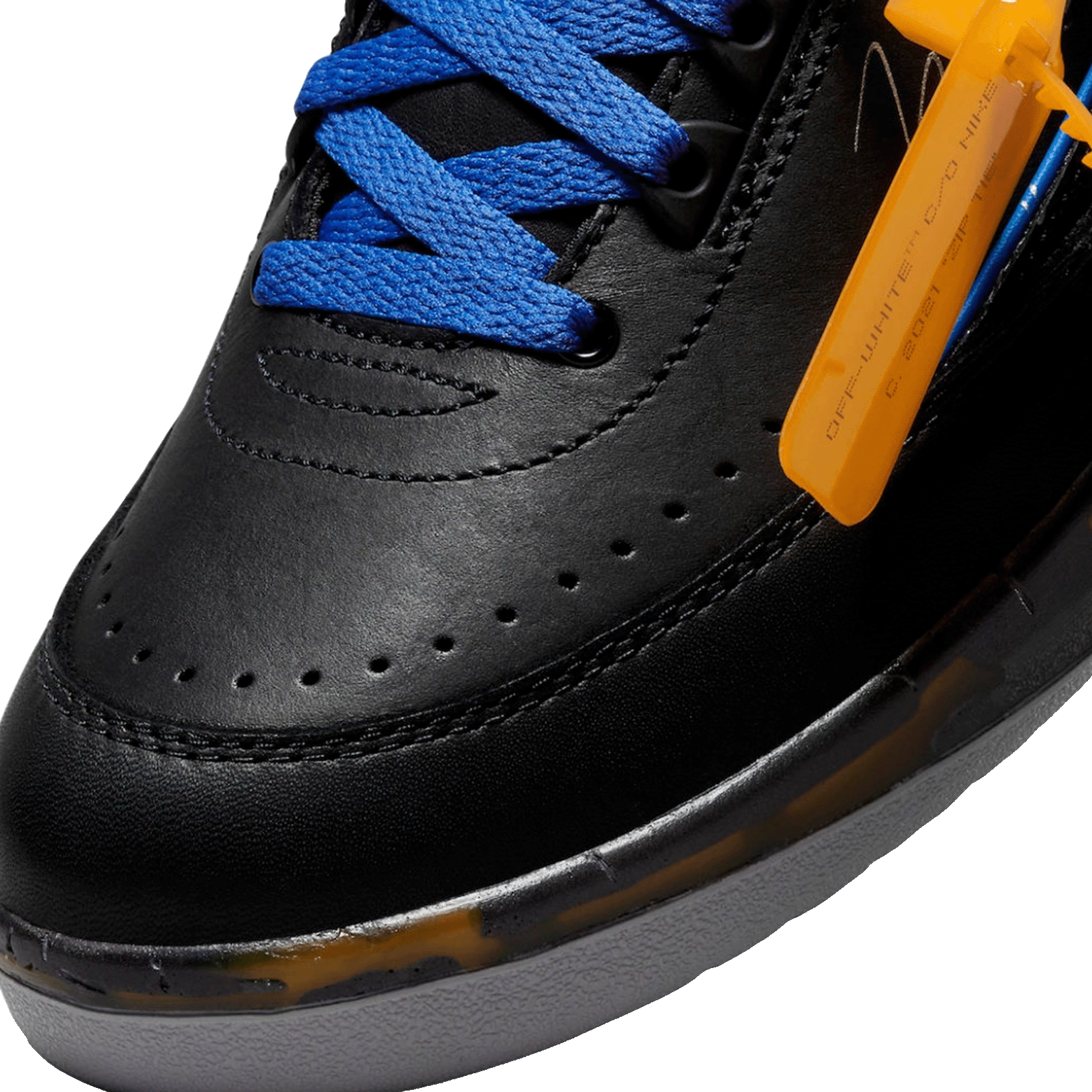 Nike Air Jordan 2 Retro Low SP Off-White Black Blue Toe