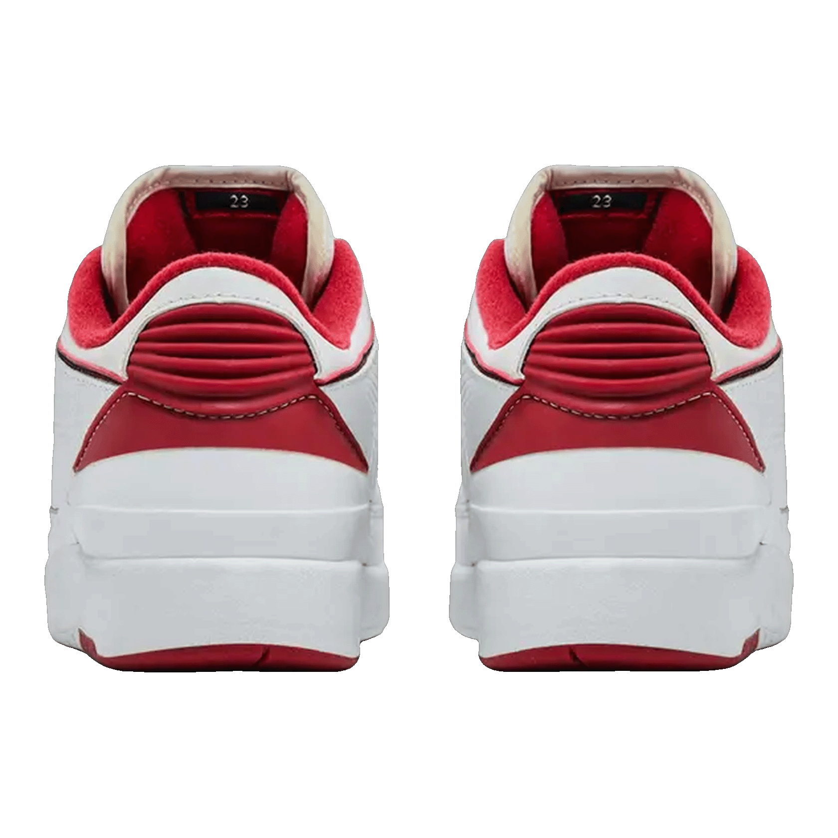Nike Air Jordan 2 Retro Low White Varsity Red Back