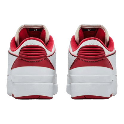 Nike Air Jordan 2 Retro Low White Varsity Red Back