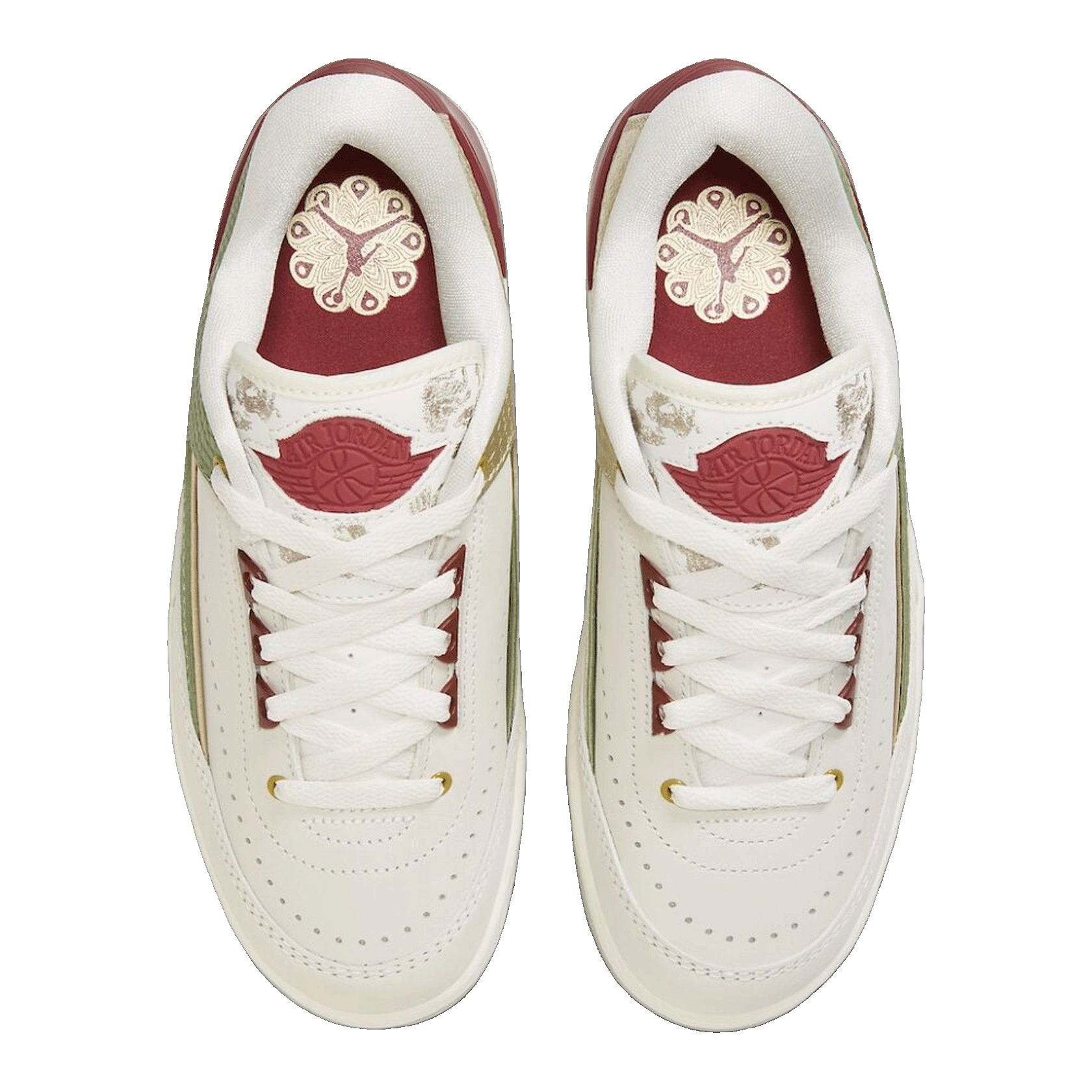 Nike Air Jordan 2 Retro Low Year of the Dragon (Numbered) Oben FJ3468-100