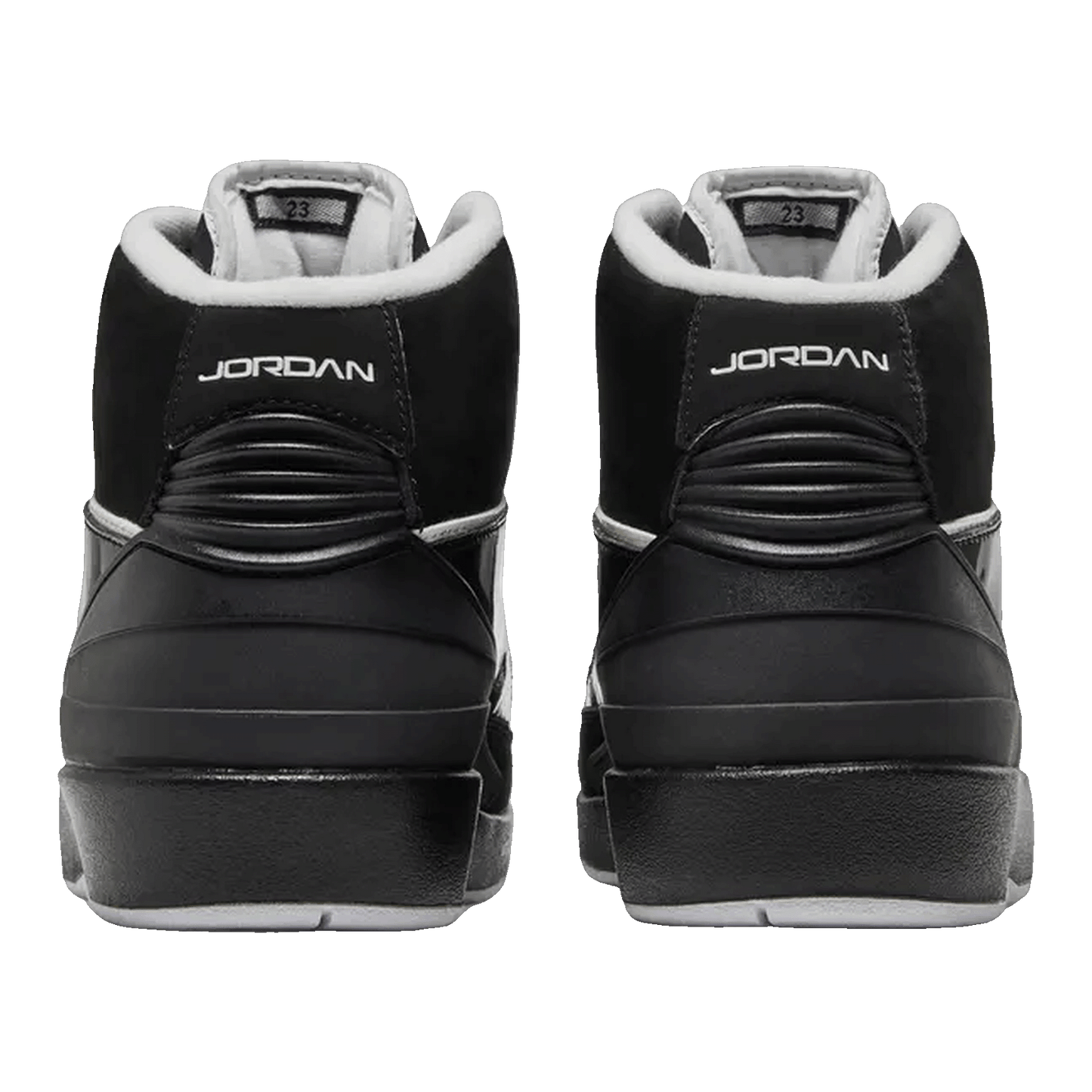 Nike Air Jordan 2 Retro QF Black White Back 395709-001