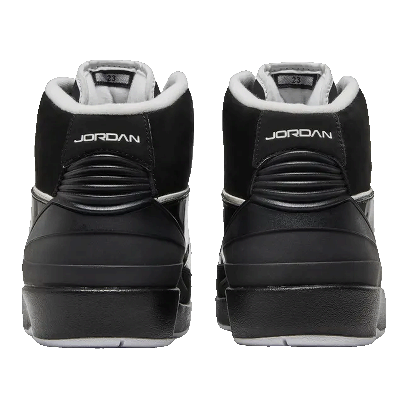 Nike Air Jordan 2 Retro QF Black White Back 395709-001