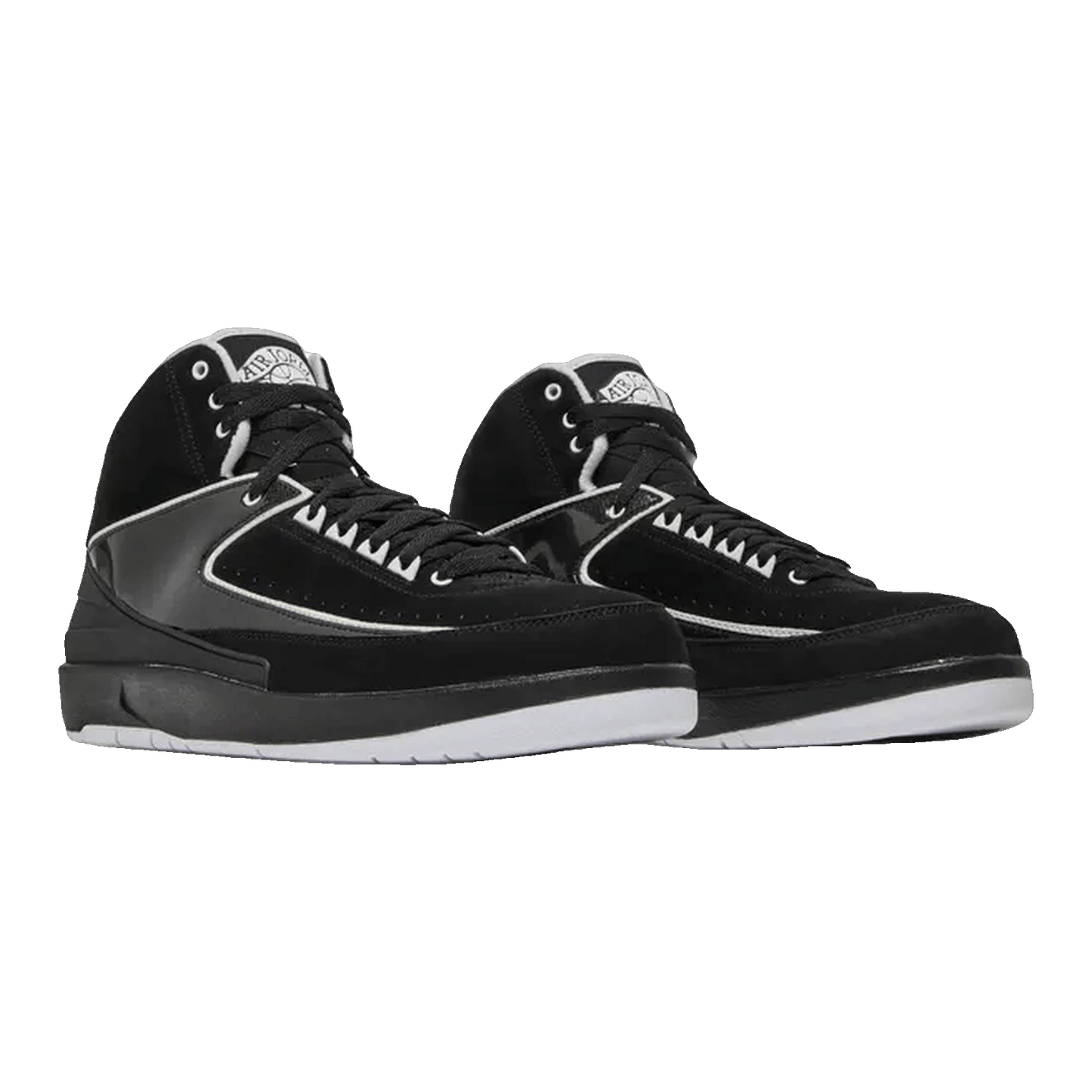 Nike Air Jordan 2 Retro QF Black White Side 395709-001