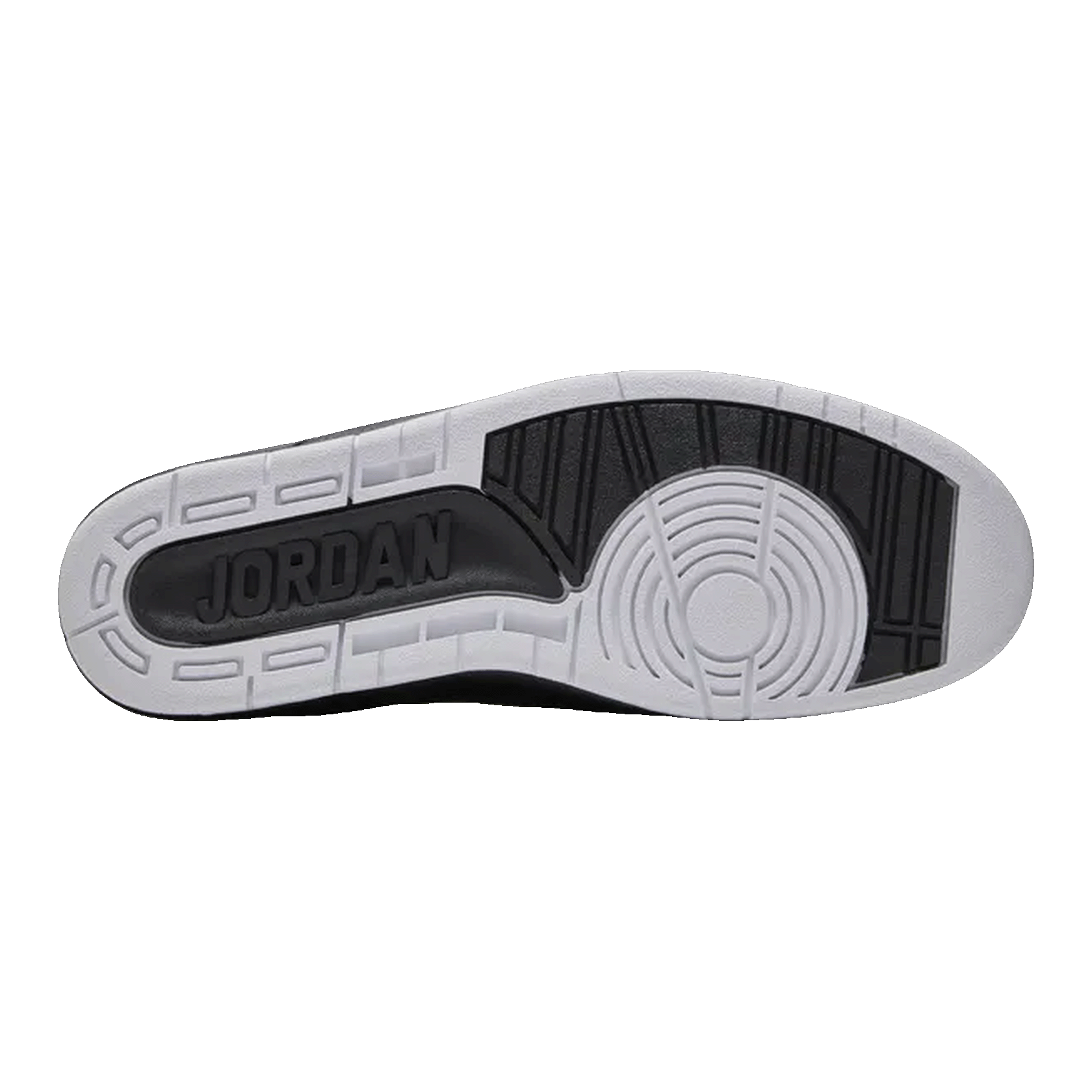 Nike Air Jordan 2 Retro QF Black White Sohle