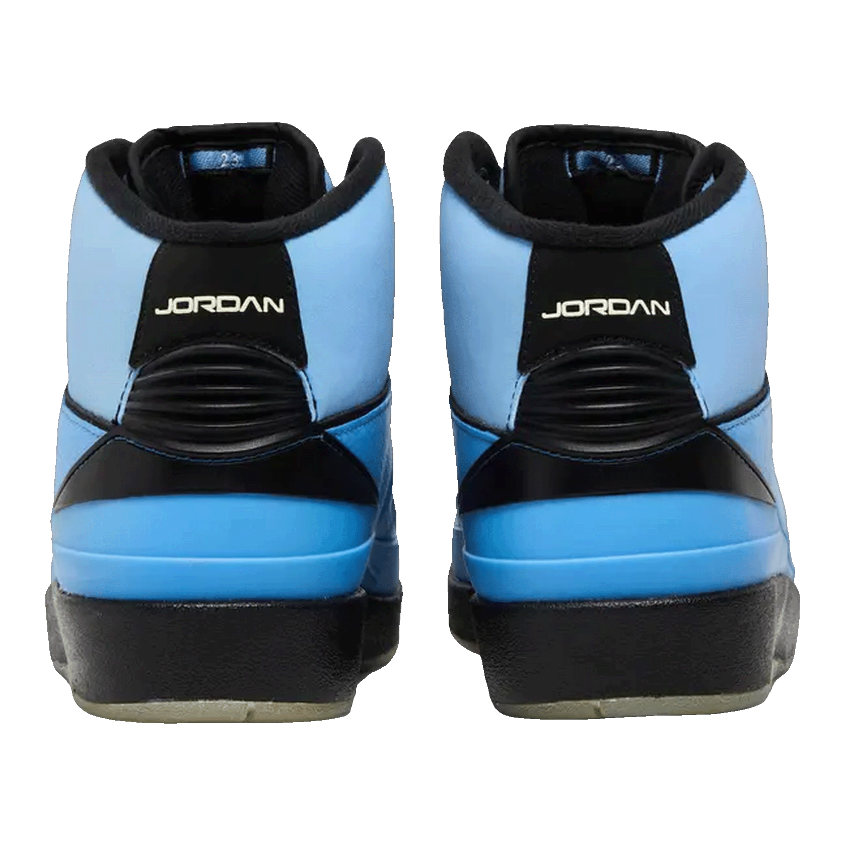 Nike Air Jordan 2 Retro QF Univ. Blue Black (2010) Back 395709-401