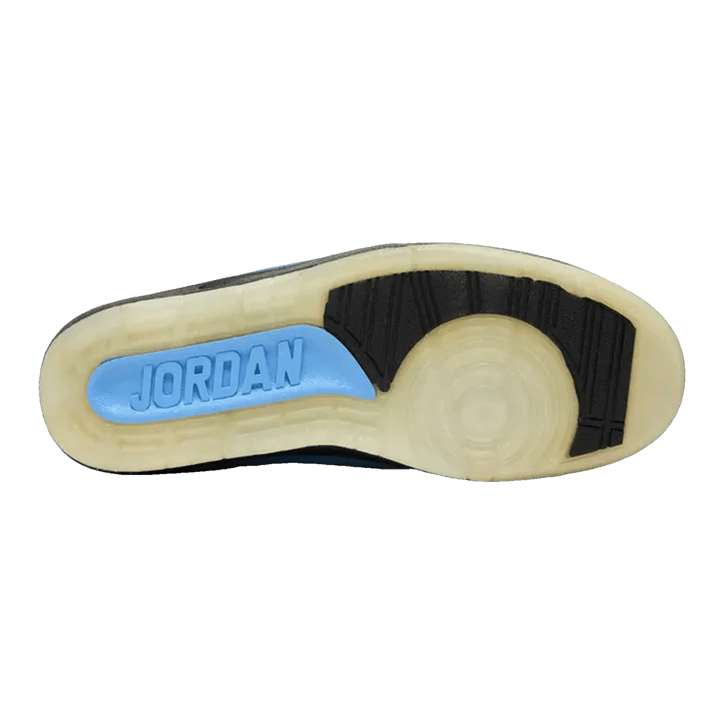 Nike Air Jordan 2 Retro QF Univ. Blue Black (2010) Sohle