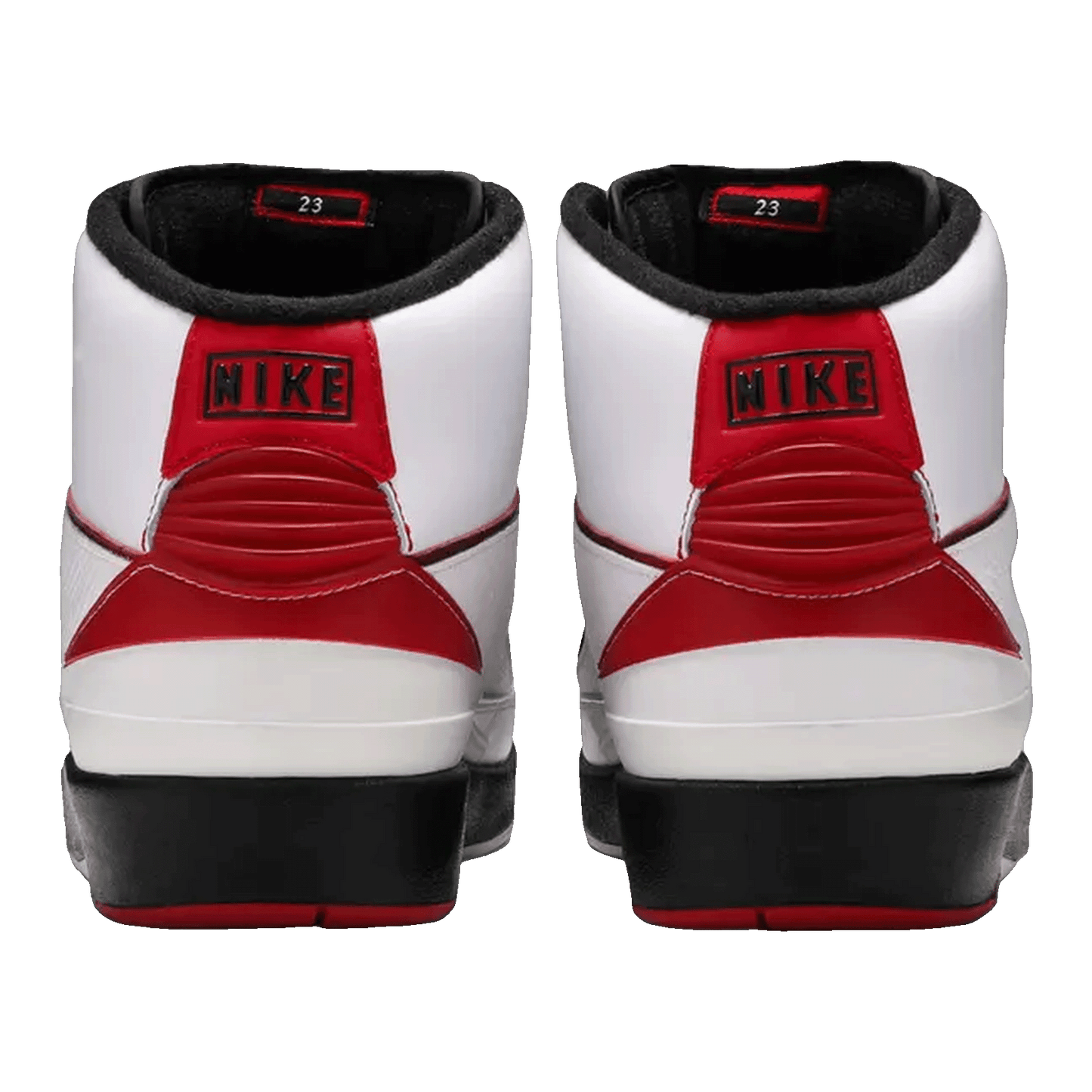 Nike Air Jordan 2 Retro QF White Varsity Red (2010) Back 395709-101