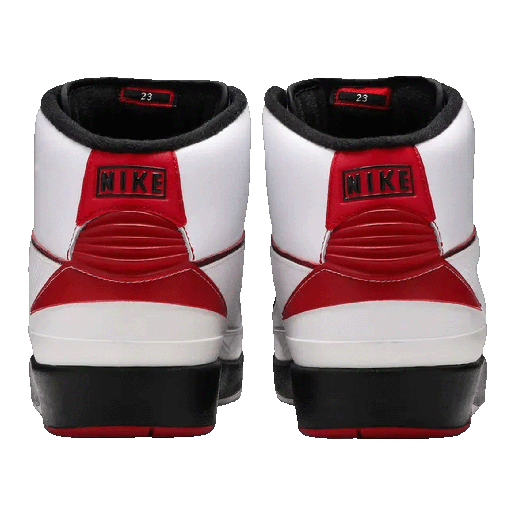 Nike Air Jordan 2 Retro QF White Varsity Red (2010) Back 395709-101