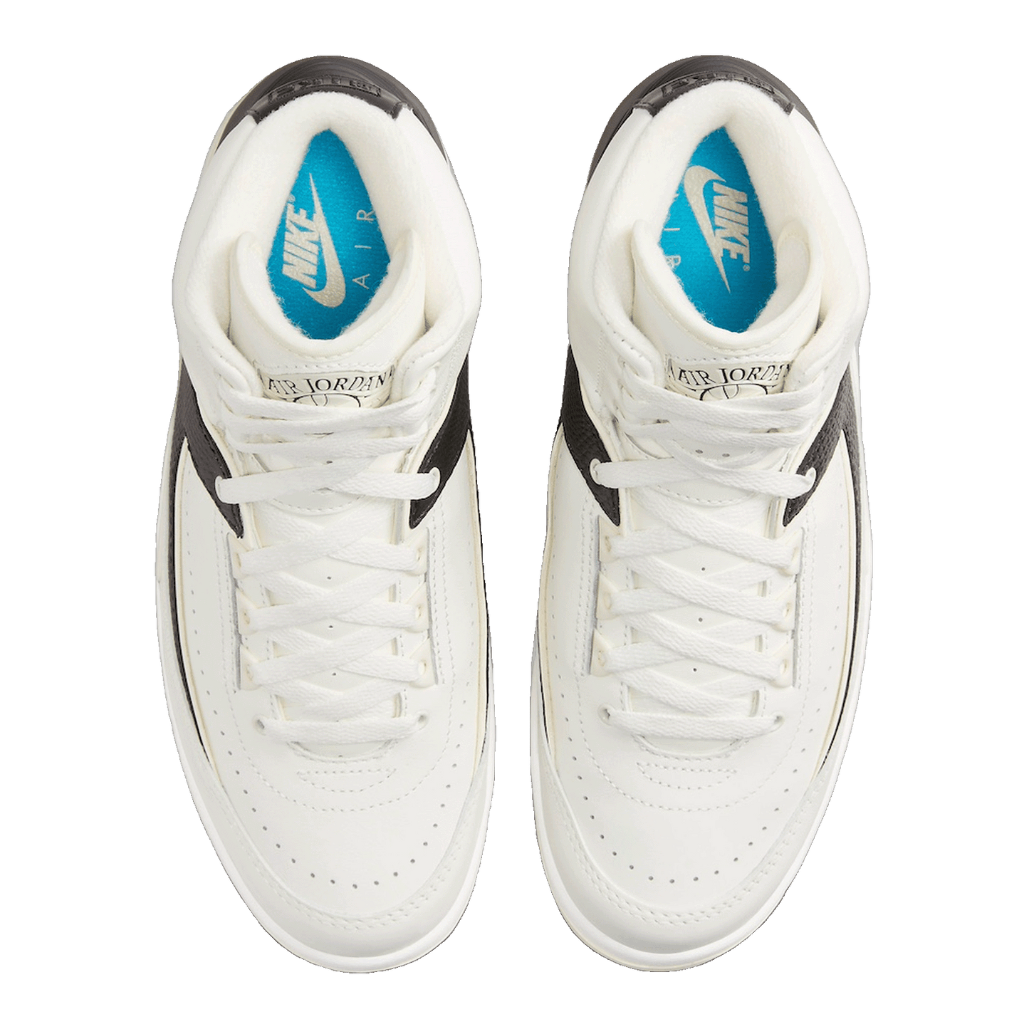 Nike Air Jordan 2 Retro Sail Black (W) Oben DX4400-100