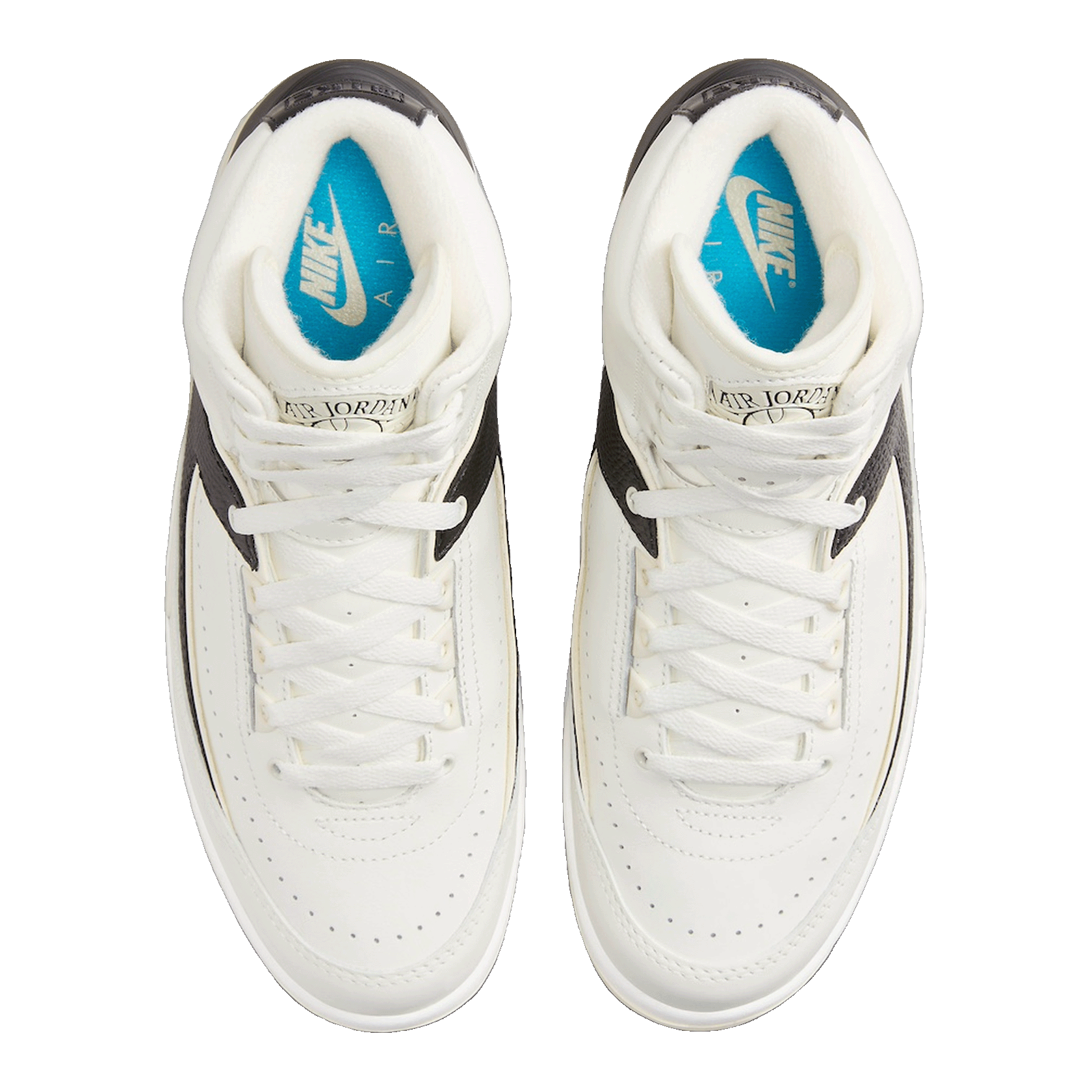 Nike Air Jordan 2 Retro Sail Black (W) Oben DX4400-100