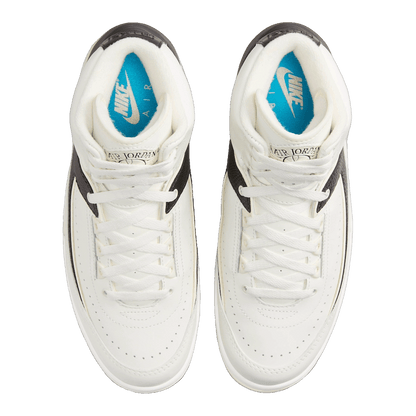 Nike Air Jordan 2 Retro Sail Black (W) Oben DX4400-100