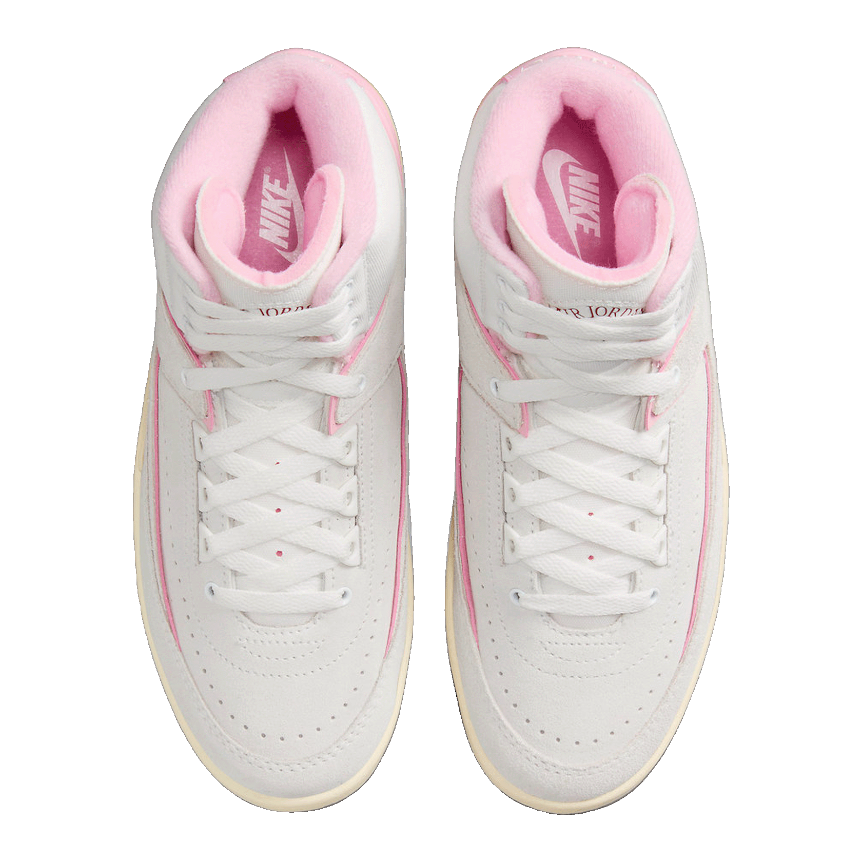 Nike Air Jordan 2 Retro Soft Pink (W) Oben FB2372-100