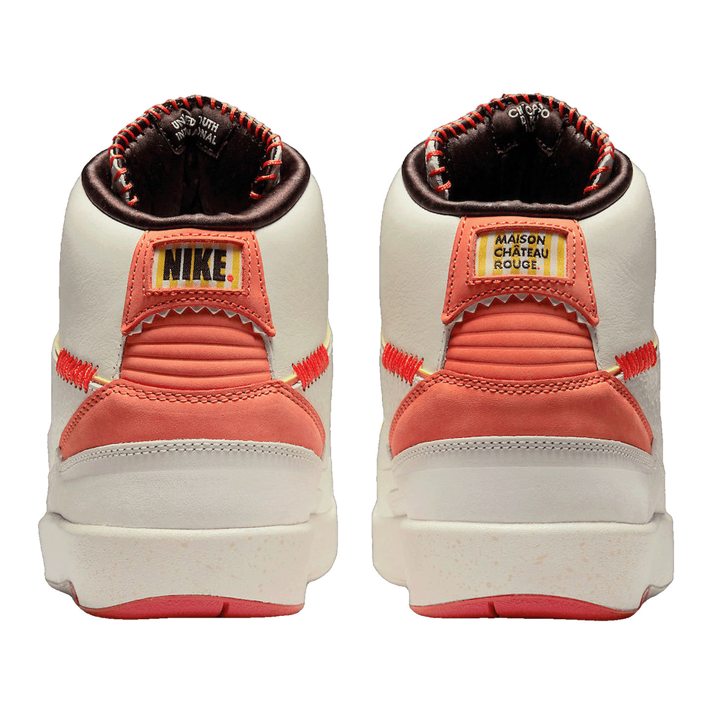 Nike Air Jordan 2 Retro SP Maison Chateau Rouge Back DO5254-180