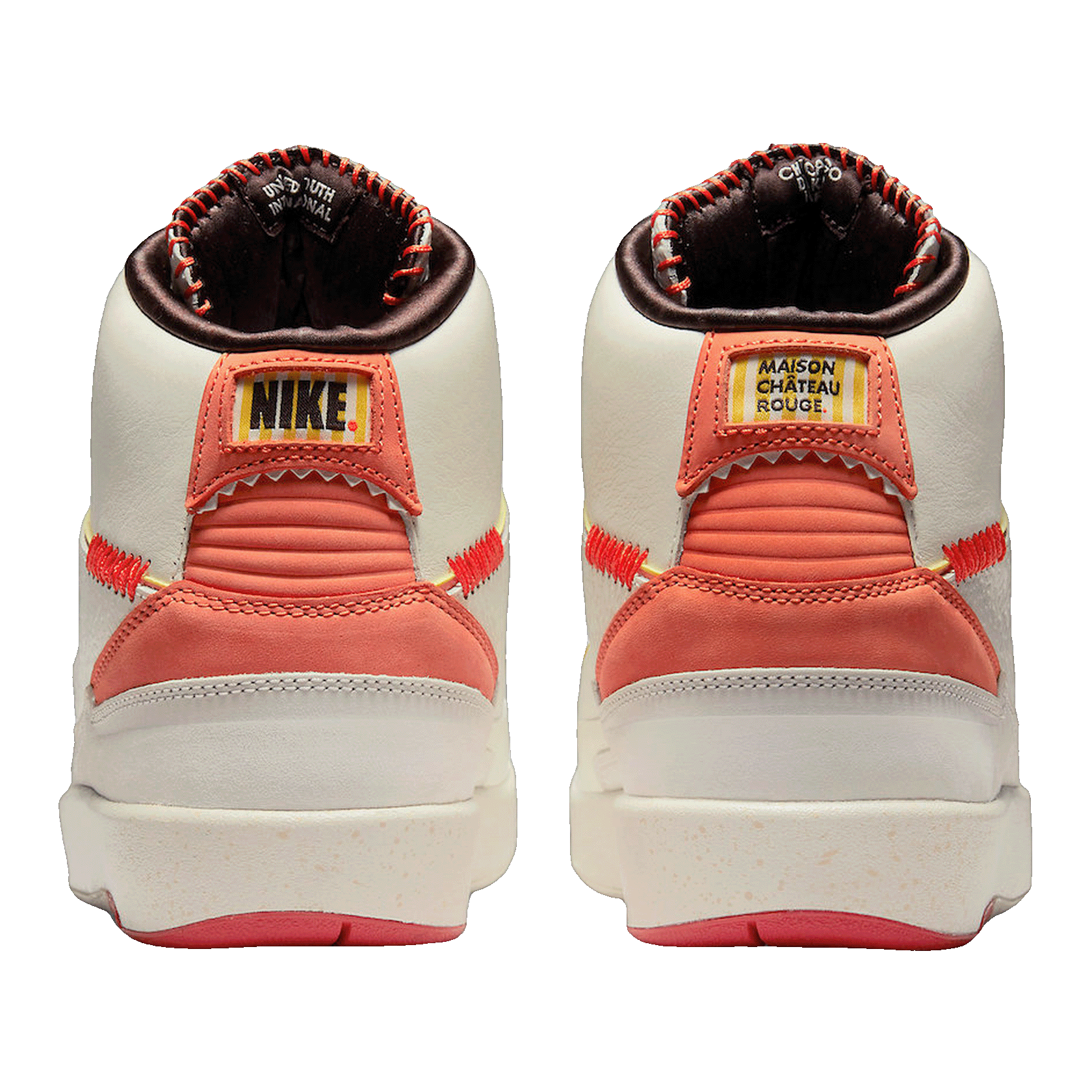 Nike Air Jordan 2 Retro SP Maison Chateau Rouge Back DO5254-180