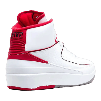 Nike Air Jordan 2 Retro White Red (2014) (GS) Back 395718-102
