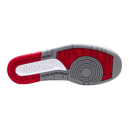 Nike Air Jordan 2 Retro White Red (2014) (GS) Sohle 395718-102