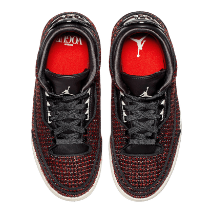 Nike Air Jordan 3 Retro AWOK Vogue University Red (W) Oben BQ3195-601