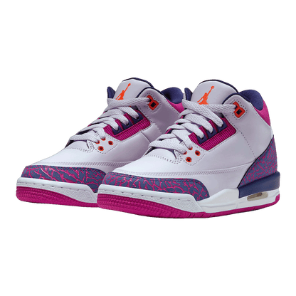 Nike Air Jordan 3 Retro Barely Grape (GS) Side 441140-500
