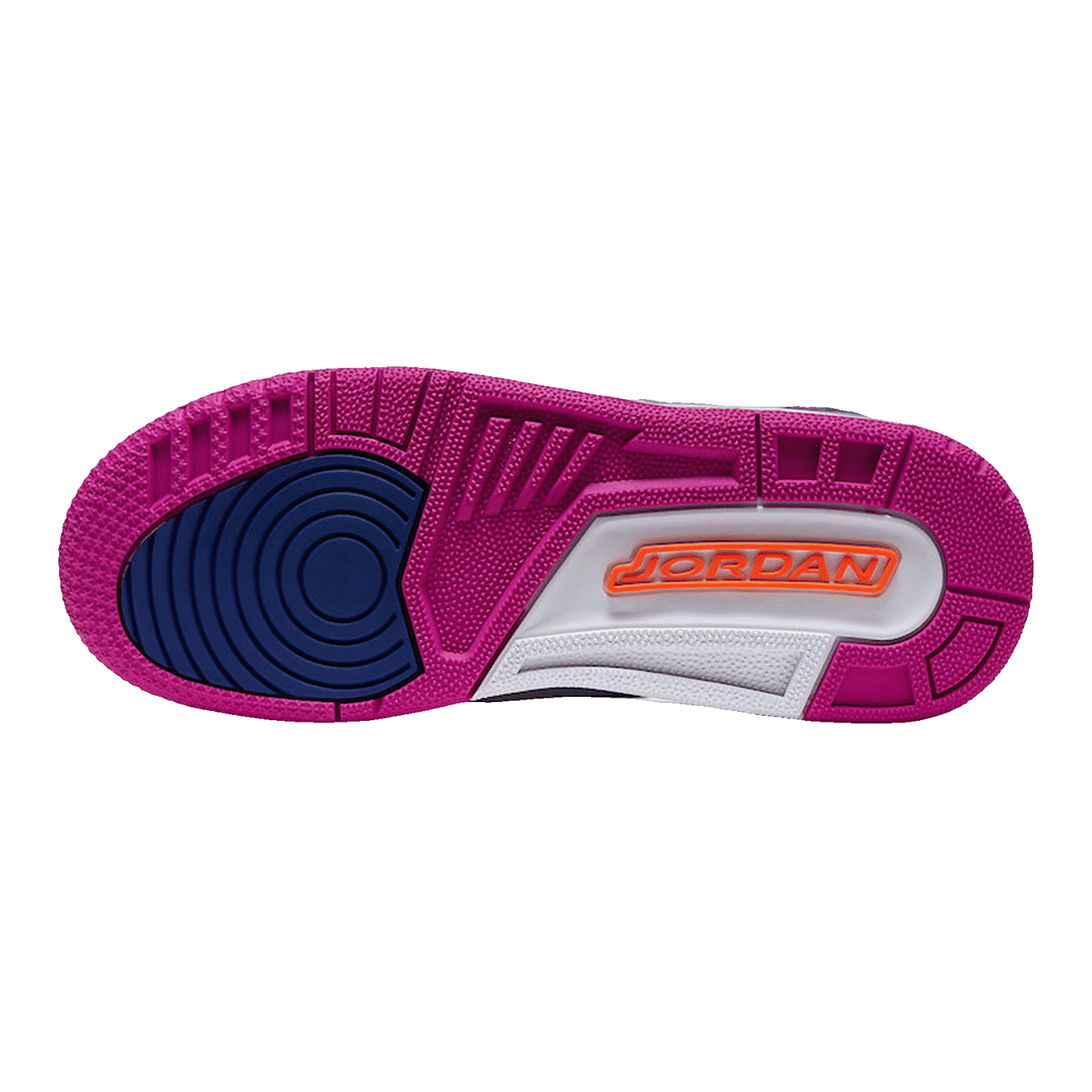 Nike Air Jordan 3 Retro Barely Grape (GS) Sohle 441140-500