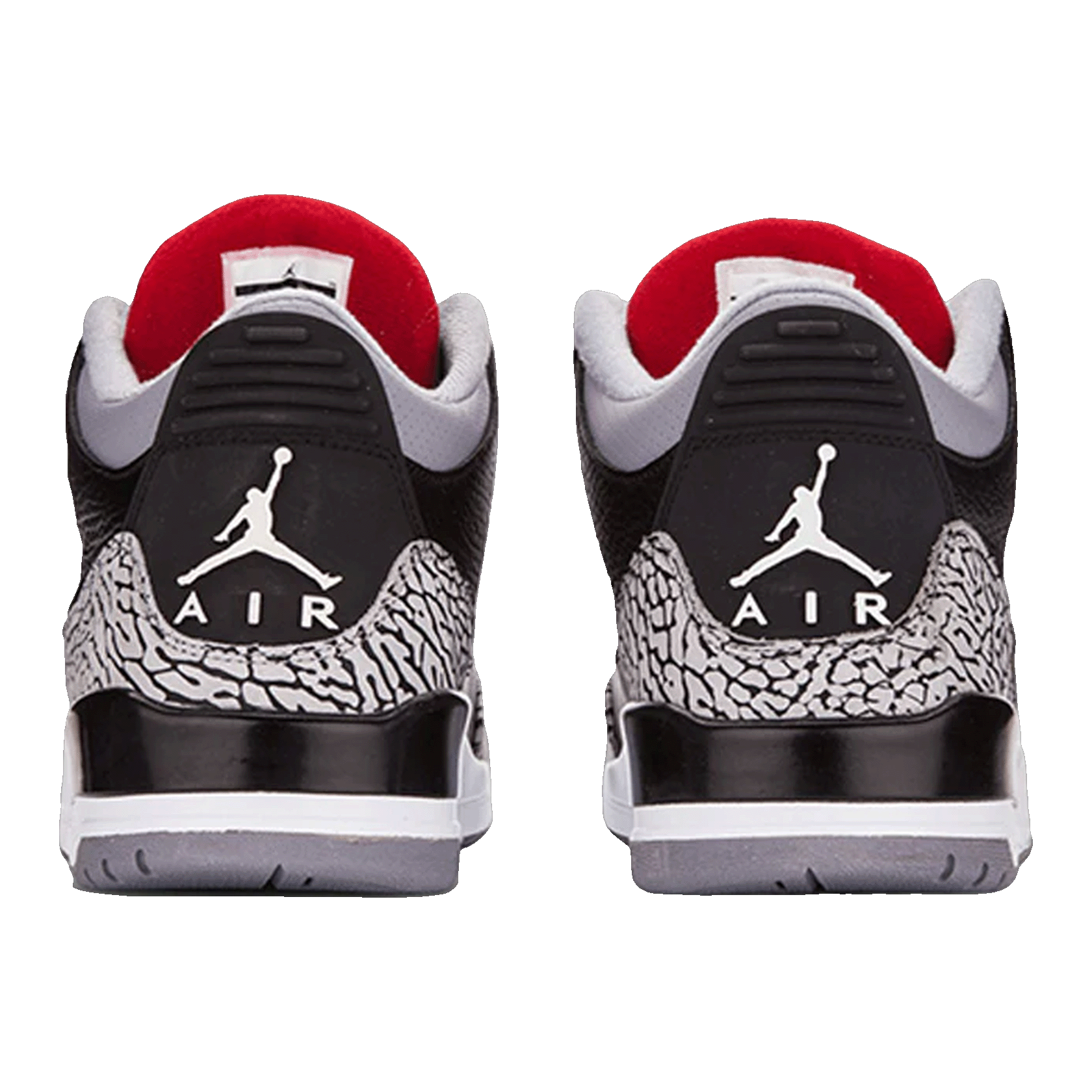 Nike Air Jordan 3 Retro Black Cement (2011) Back 136064-010