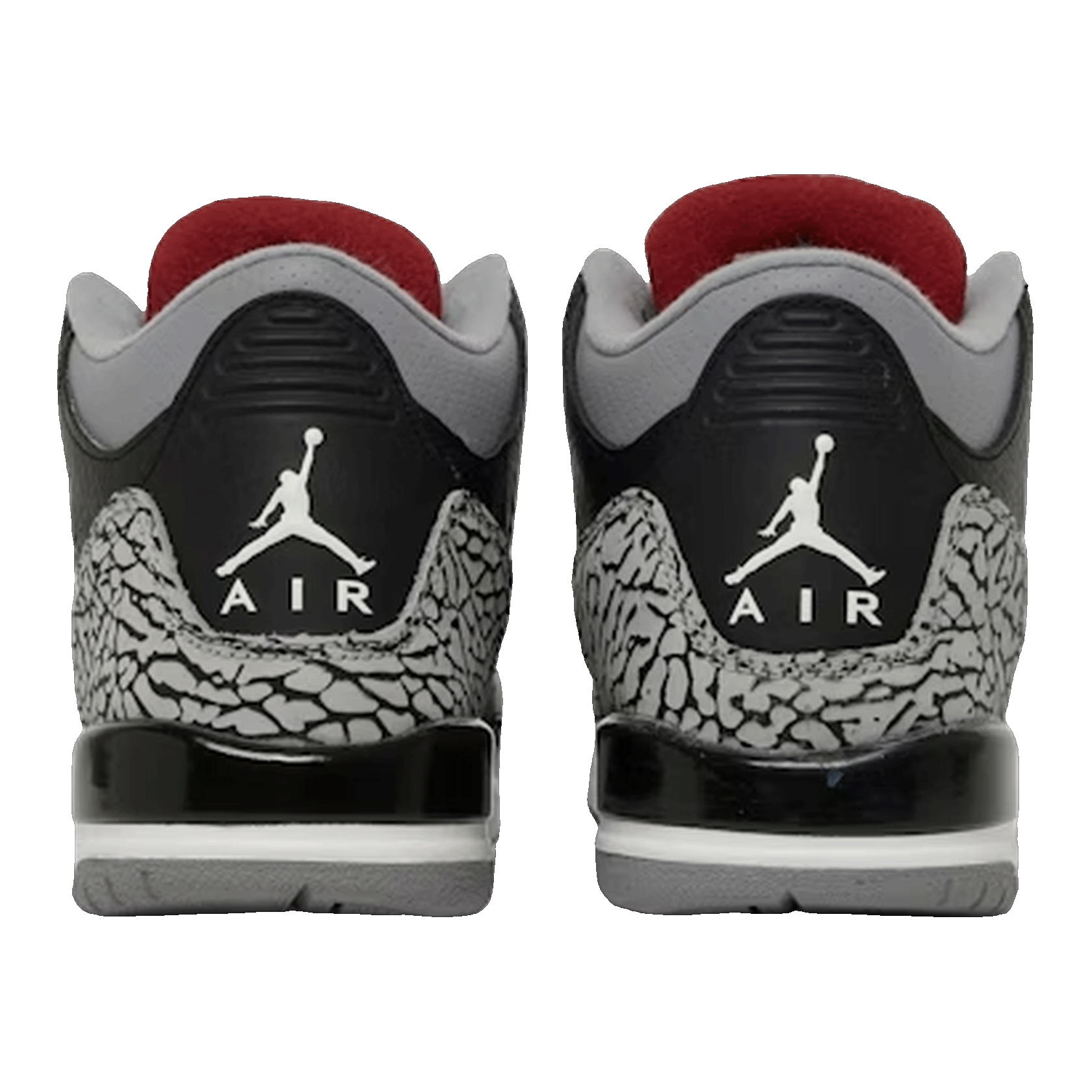 Nike Air Jordan 3 Retro Black Cement (2011) (GS) Back