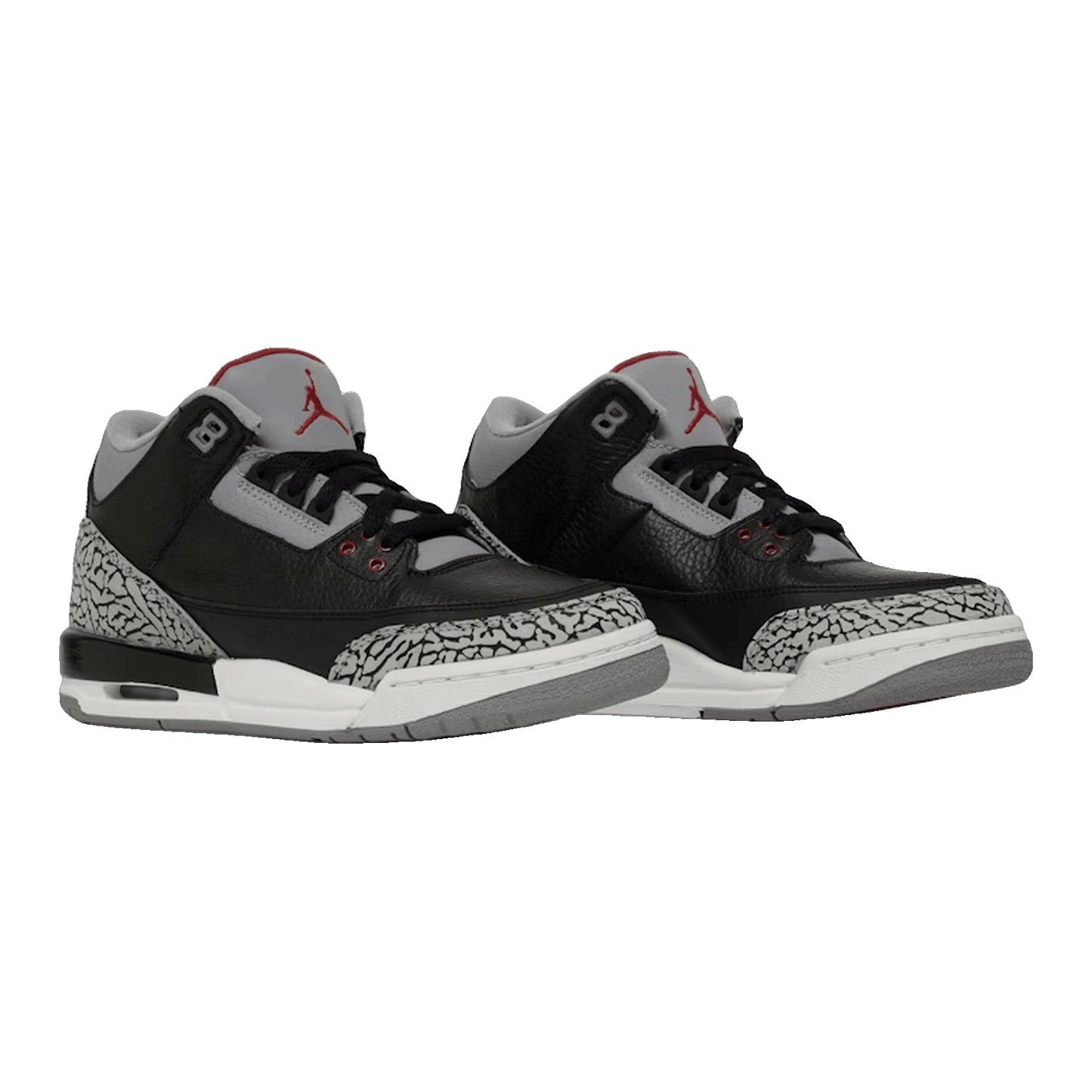 Nike Air Jordan 3 Retro Black Cement (2011) (GS) Side 398614-010