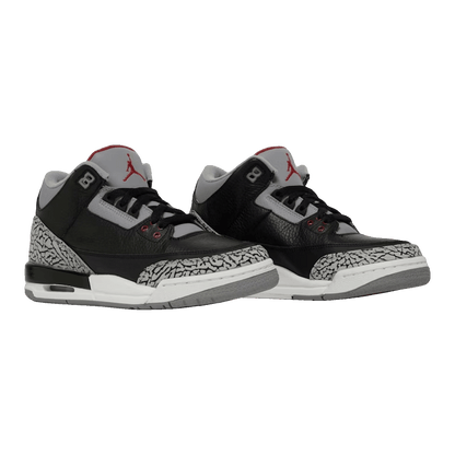 Nike Air Jordan 3 Retro Black Cement (2011) (GS) Side 398614-010