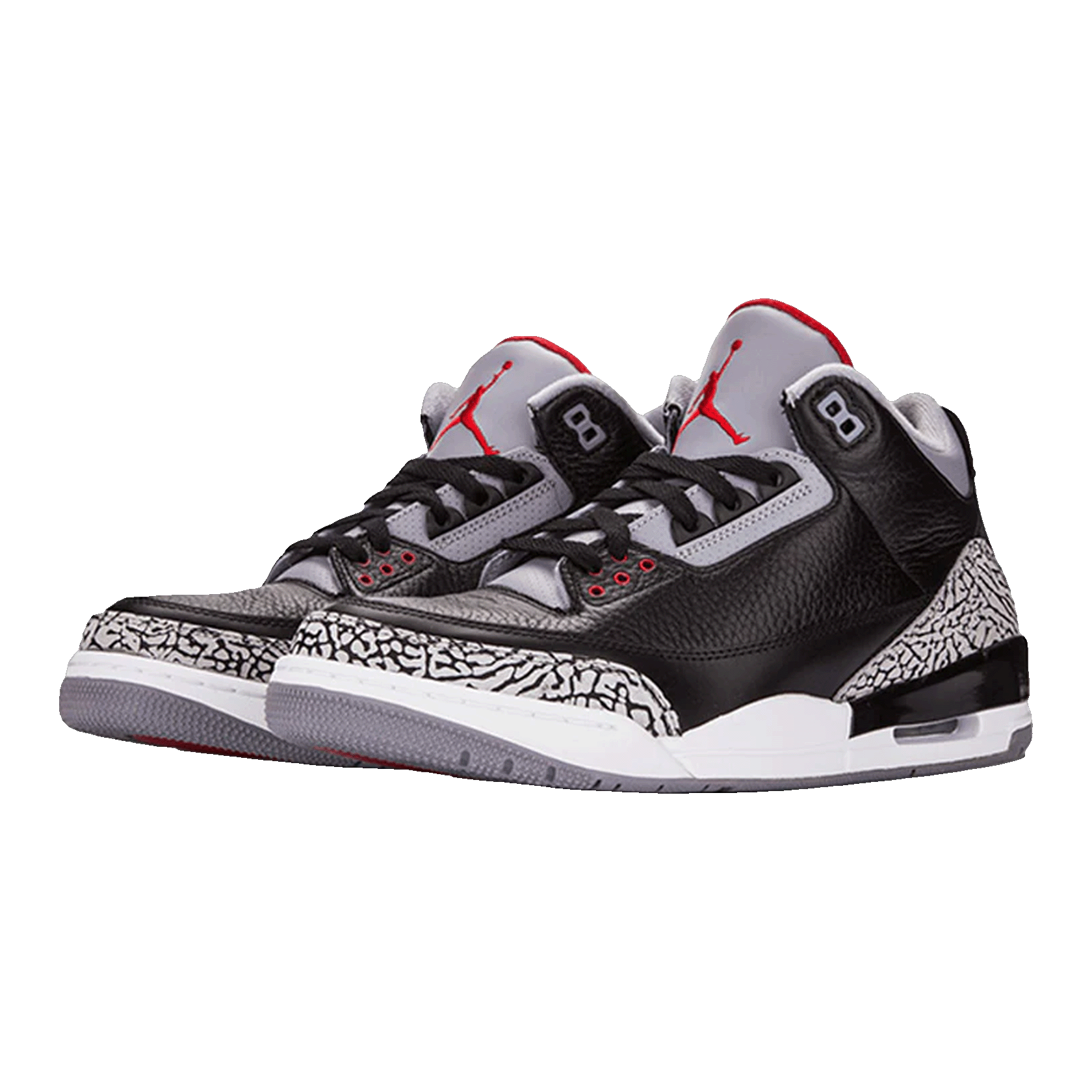 Nike Air Jordan 3 Retro Black Cement (2011) Side 136064-010