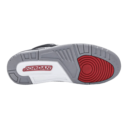 Nike Air Jordan 3 Retro Black Cement (2011) Sohle 136064-010