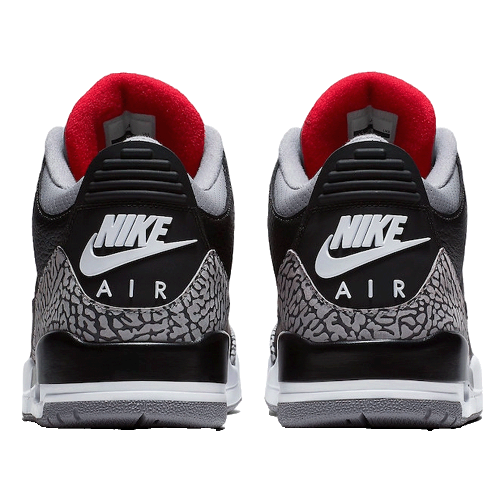 Nike Air Jordan 3 Retro Black Cement 2018 Forty Four Sneaker