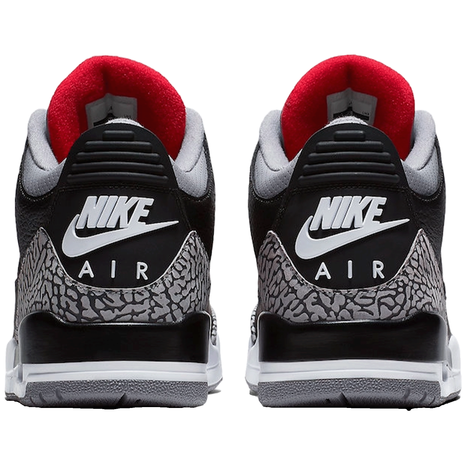 Nike Air Jordan 3 Retro Black Cement 2018 GS Forty Four Sneaker
