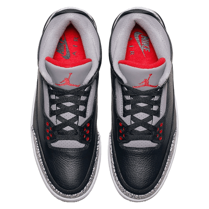 Nike Air Jordan 3 Retro Black Cement (2018) Oben