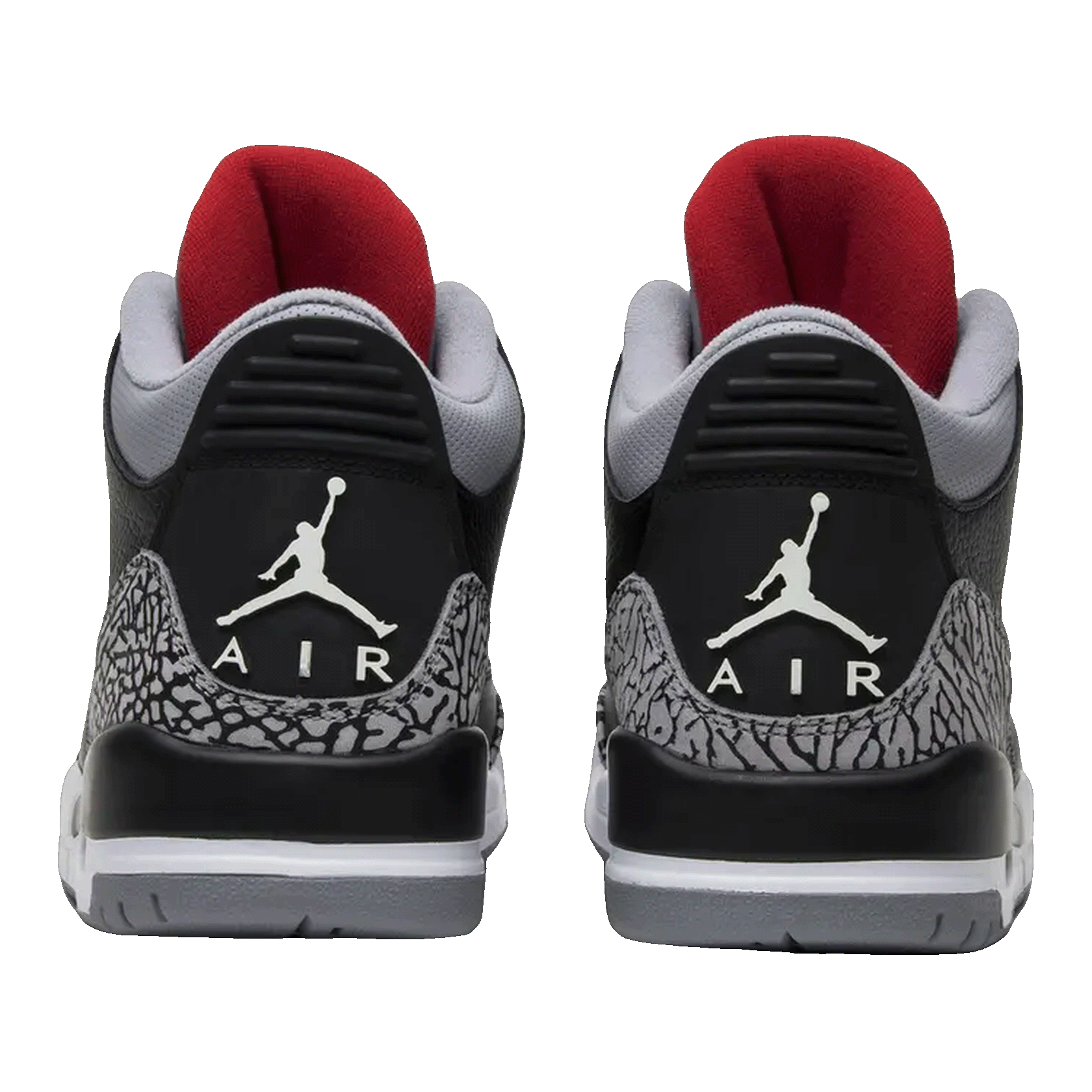 Nike Air Jordan 3 Retro Black Cement CDP (2008) Back 340254-061