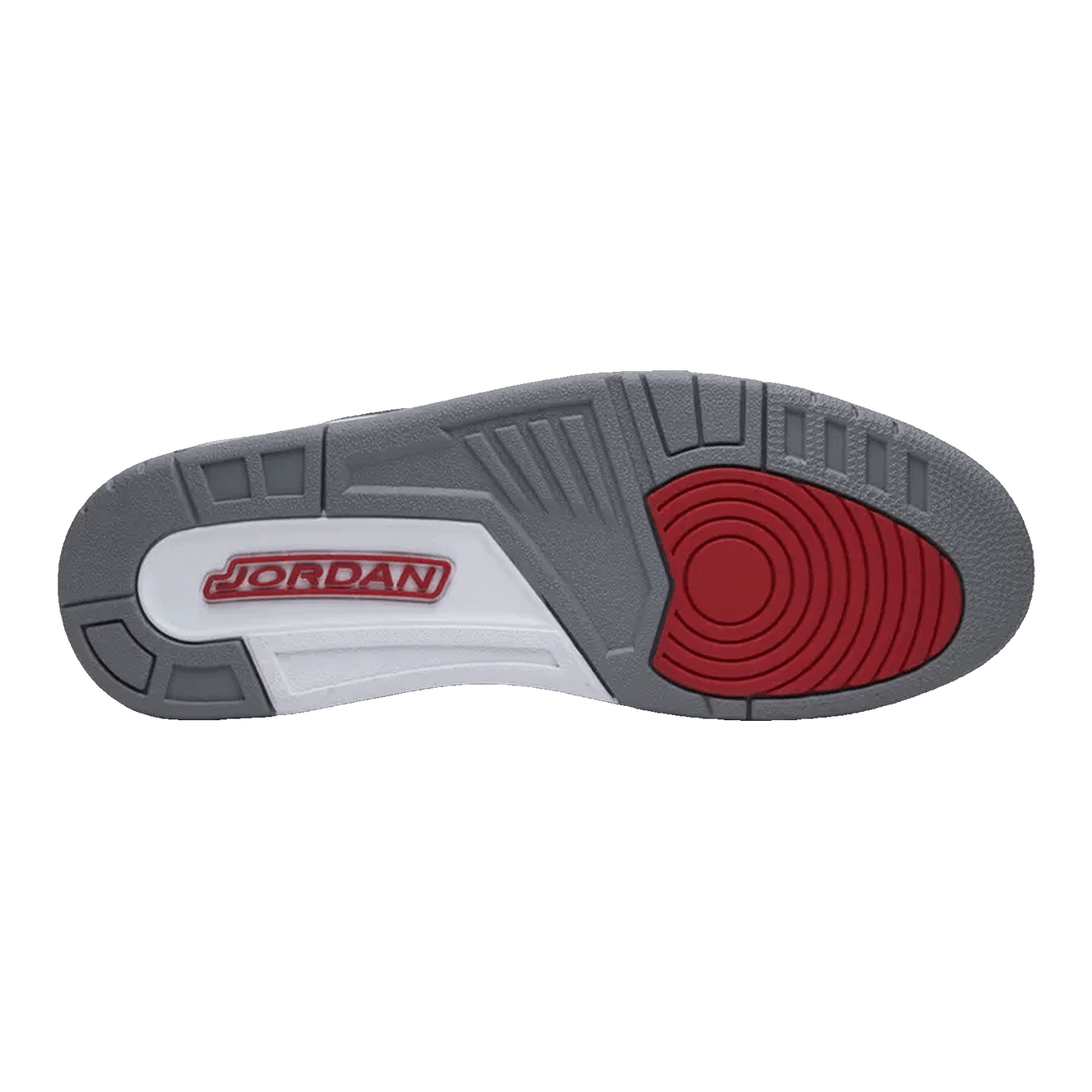 Nike Air Jordan 3 Retro Black Cement CDP (2008) Sohle 340254-061