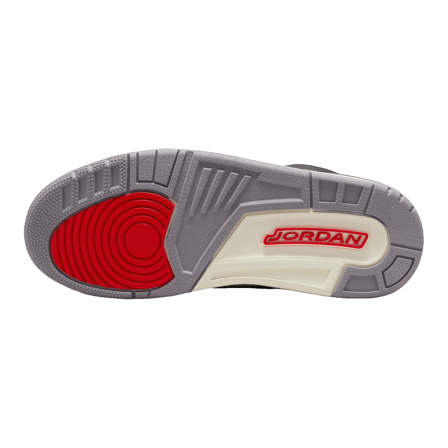 Nike Air Jordan 3 Retro Black Cement Gold (W) Sohle CK9246-067