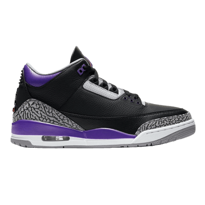 Nike Air Jordan 3 Retro Black Court Purple