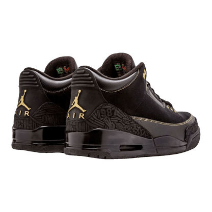 Nike Air Jordan 3 Retro Black History Month Back 455657-001