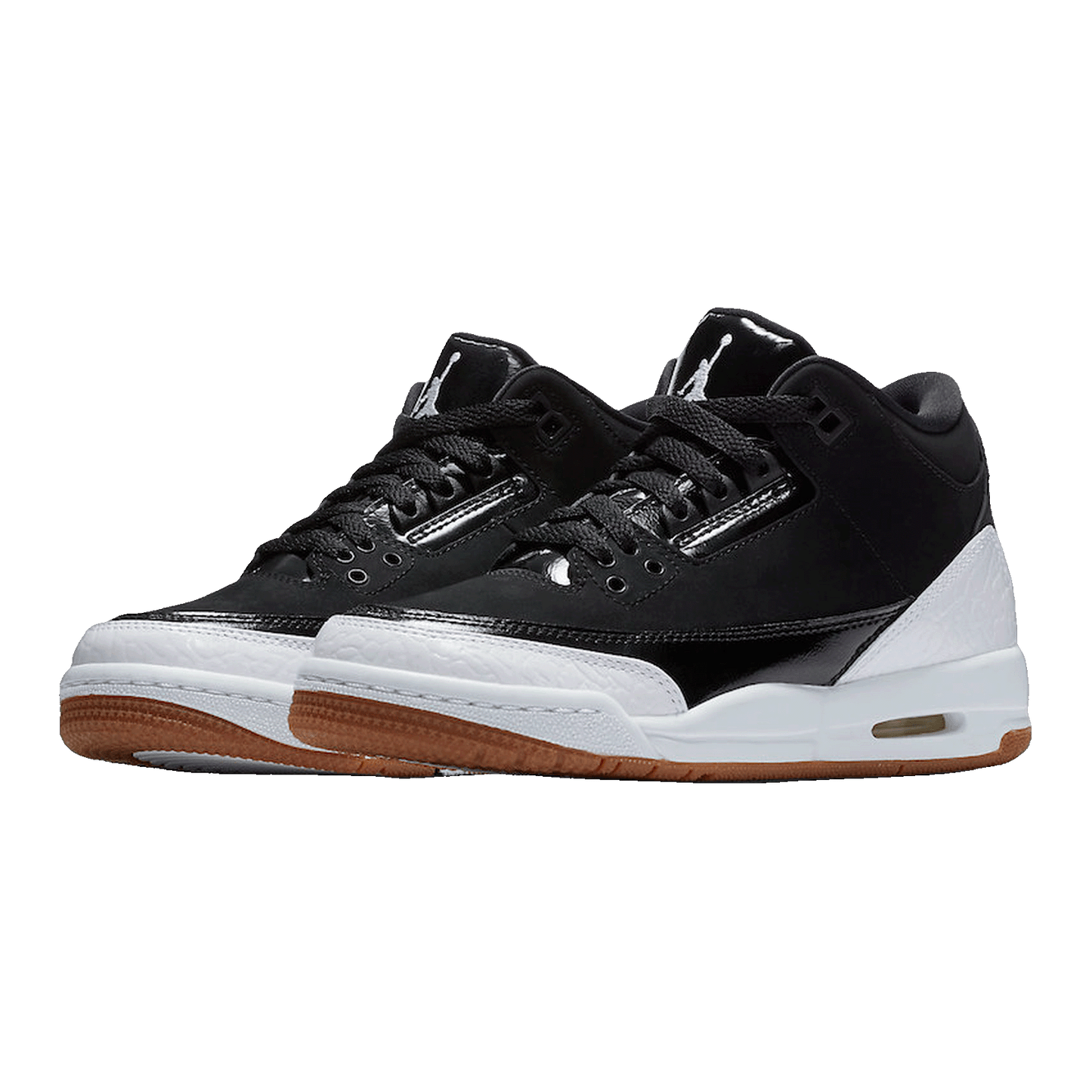 Nike Air Jordan 3 Retro Black White Gum (GS) Side 441140-022