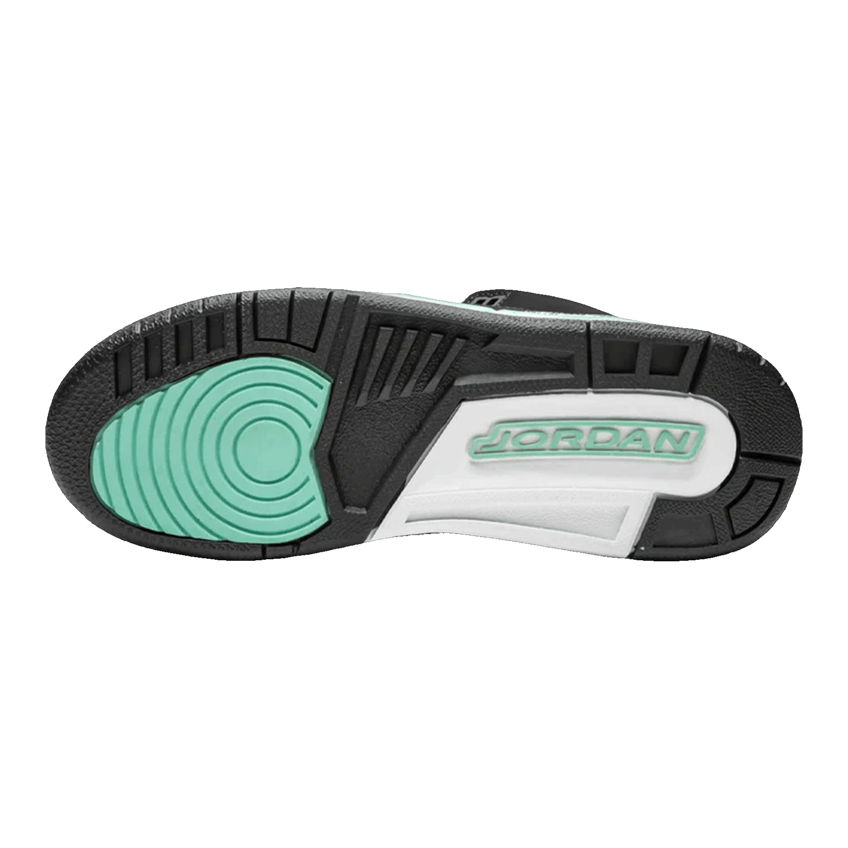 Nike Air Jordan 3 Retro Bleached Turquoise Mint (GS) Sohle