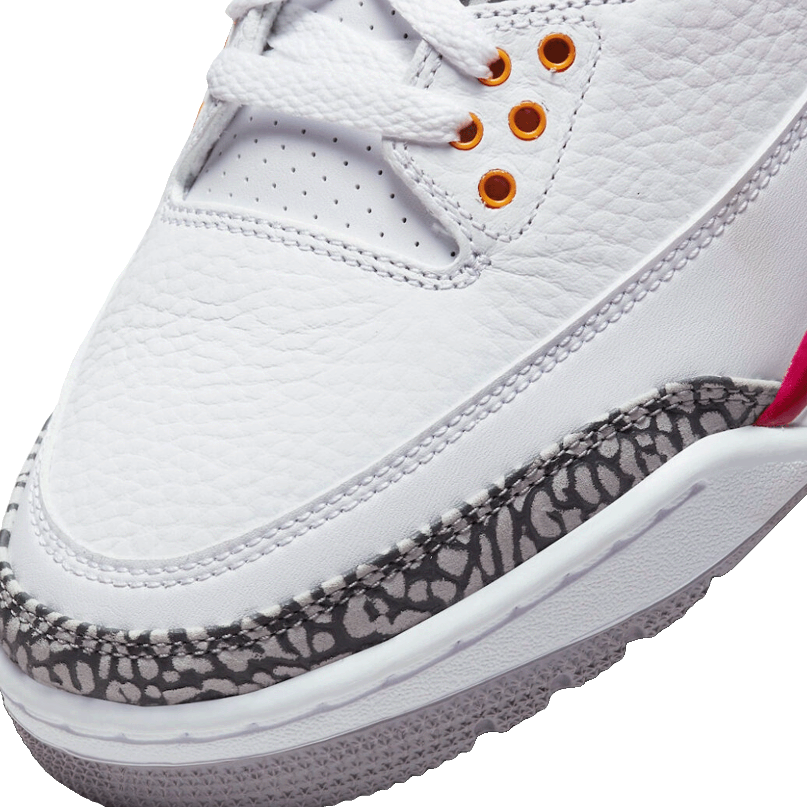 Nike Air Jordan 3 Retro Cardinal Red Toe