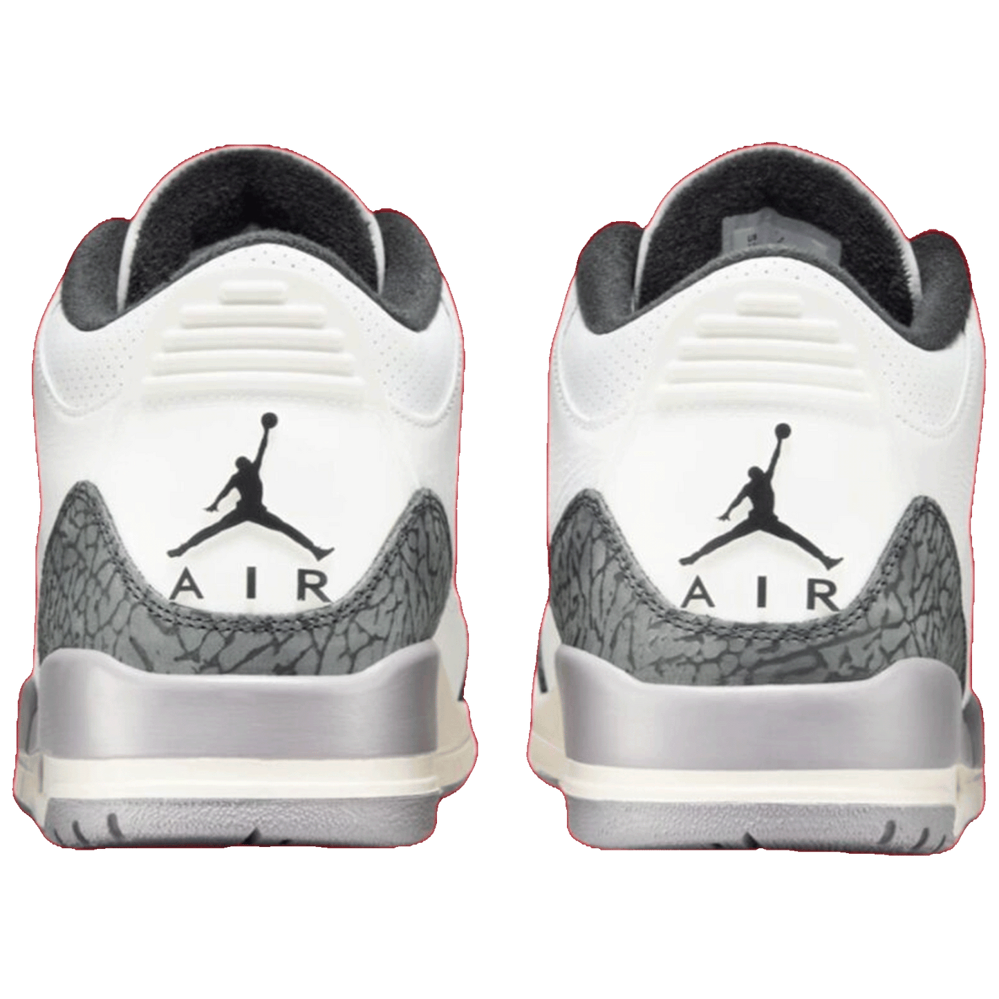 Nike Air Jordan 3 Retro Cement Grey (GS) Back