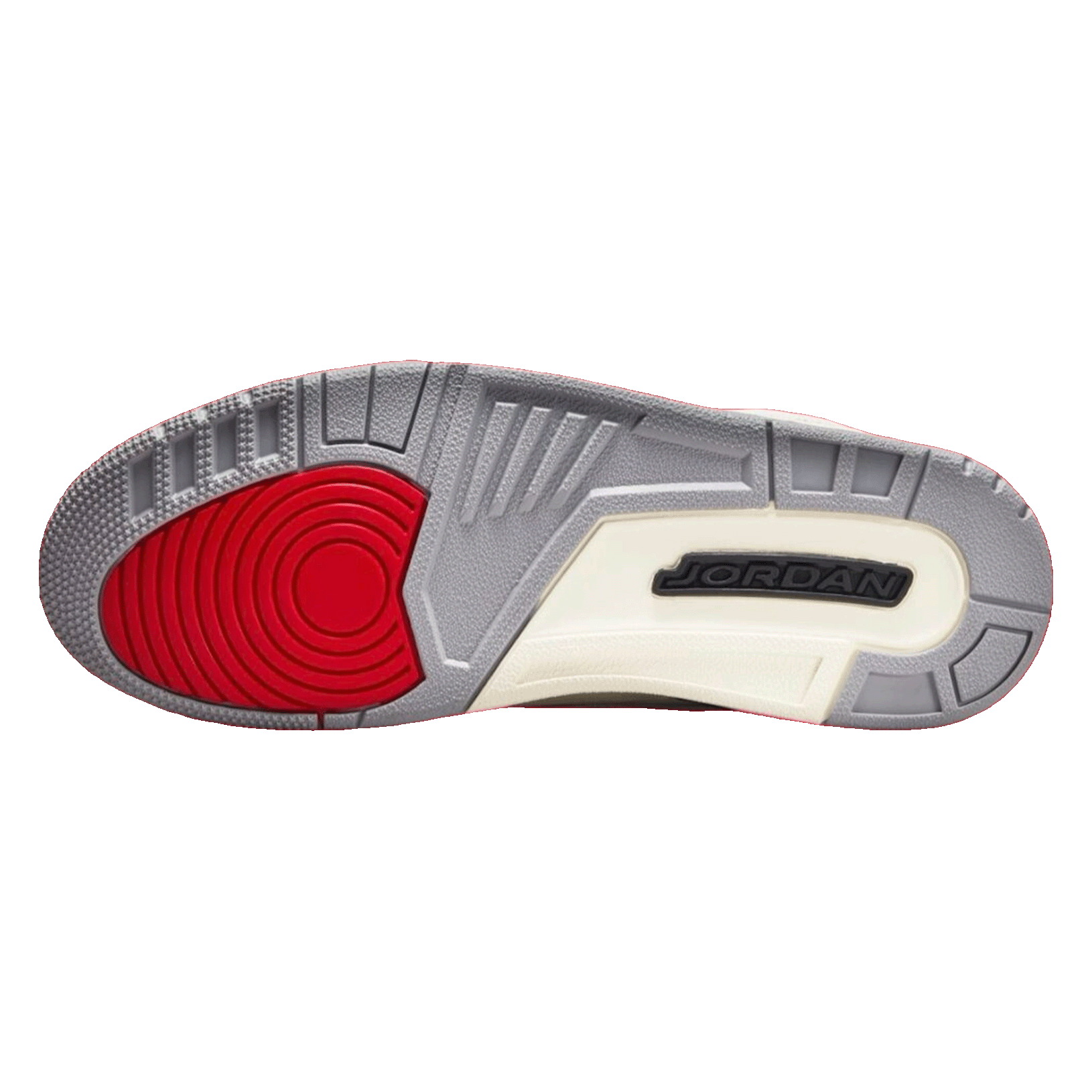 Nike Air Jordan 3 Retro Cement Grey Sohle