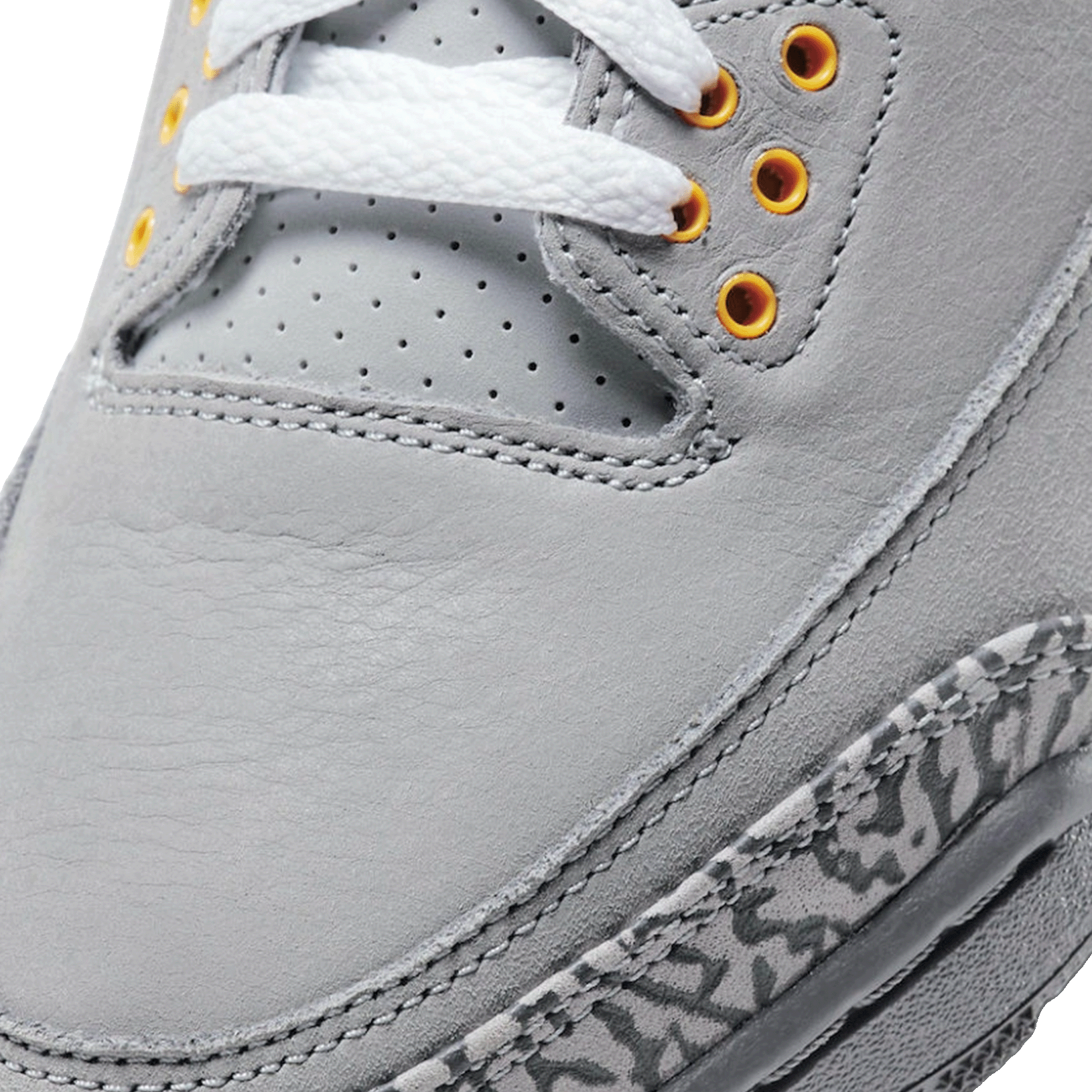 Nike Air Jordan 3 Retro Cool Grey (2021) (GS) Toe